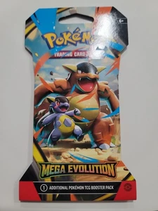 Pokémon TCG: Mega Evolution Booster Pack | Charizard & Mega Kangaskhan Artwork  - Picture 1 of 2
