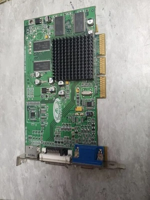 ATI RADEON VE 7000 32M DDR AGP VGA DVI S-Video 109-78500-00 free ship - Image 1 of 4