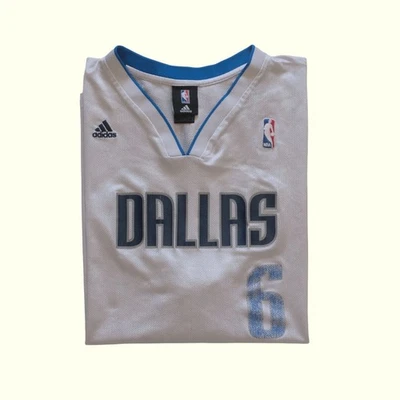 NBA DALLAS MAVERICKS VTG Y2K BASKETBALL TYSON CHANDLER #6 HOME JERSEY 2007 SZ2XL - Image 1 of 4