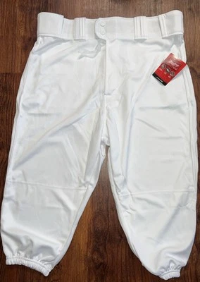 Pantalones de béisbol Rawlings hasta la rodilla para hombre, blancos talla L - nuevos con etiquetas Foto 1 de 3