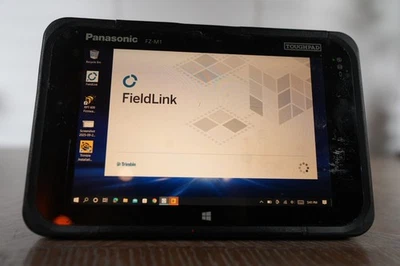 Panasonic Toughpad FZ-M1 MK2 Trimble FieldLink  Black Tablet - 4GB 128GB M5-6Y57 - Image 1 of 4