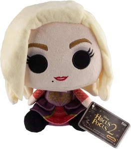 Disney Funko Peluche Hocus Pocus 2 Sarah Sanderson Bruja Muñeca 9" Juguete de Peluche Nuevo con Etiquetas - Imagen 1 de 4