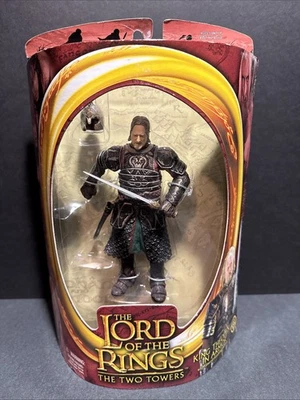 Figura de acción Toy Biz LOTR The Two Towers King Theoden In Armor 2003 nueva Foto 1 de 4