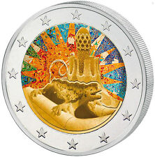 Stempelglanz Silber Euro-Gedenkmünzen aus Spanien