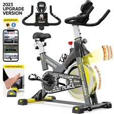 Pooboo Quiet Exercise Bike Adjustable Magnetic Resistance Cycling Bicycle 300lbs