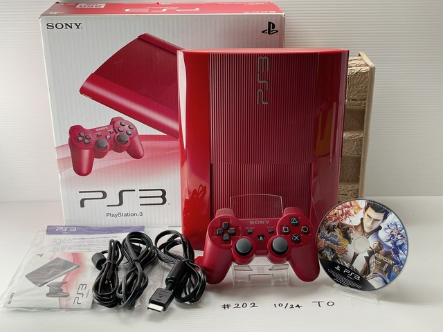 Sony Playstation 3 (PS3) Scarlet Red LIMITED EDITION – RetroPixl