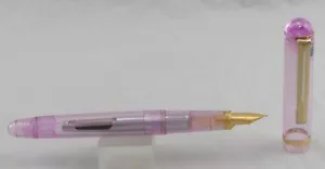 Penna stilografica dimostratrice Pilot Crystal viola e oro con convertitore CON-20 - Nuova - Foto 1 di 6