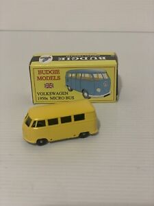 BUDGIE MODELS REINTRODUCED AFTER 50 YEARS VOLKSWAGEN MICRO BUS MADE IN ENGLAND.