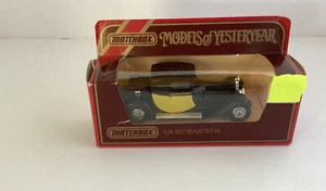 MATCHBOX Models of Yesteryear Y-24 1927/1928 BUGATTI T44 w/Original Box - Picture 1 of 8