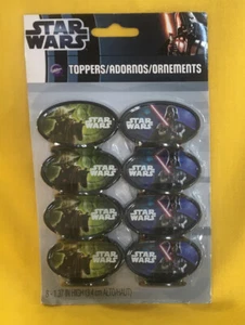 Star Wars Wilton Cupcake Toppers Darth Vader Yoda Precuelas - Imagen 1 de 4