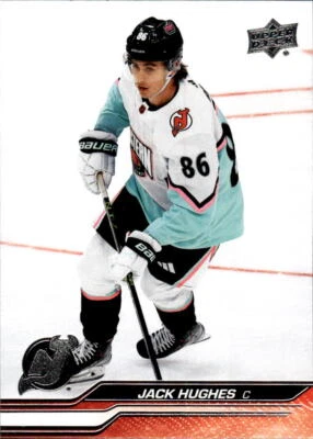 2023-24 Upper Deck Jack Hughes #680 - Image 1 of 2