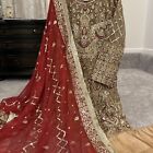 Pakistani Indian Shalwar Kameez Net Palazzo Suit  Bust   Bust 41/42 Fully Lined