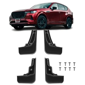 Mud GuardsFlaps Splash Compatible Accessories For MazdaCX-60 CX60 2022 - 2024 - Picture 1 of 6
