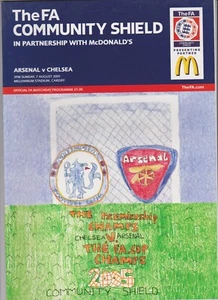 2005 F.A.Community Shield.Arsenal v Chelsea. - Picture 1 of 1