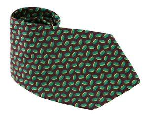 Corbata para hombre Giorgio Armani con patrón geométrico 58x4 pulgadas hecha en Italia - Imagen 1 de 5