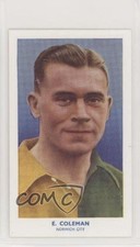 1939 R & J Hill Nyasa Famous Footballers Tobacco Ernest Coleman #63