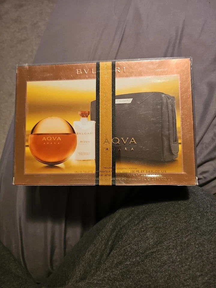 JUEGO DE REGALO BVLGARI AQUA AMARA. NUNCA ABIERTO Foto 1 de 1