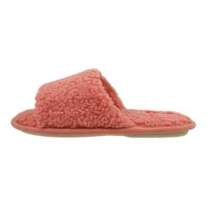 Cozy women's open-toe short fur slippers (memory foam) - Picture 1 of 6