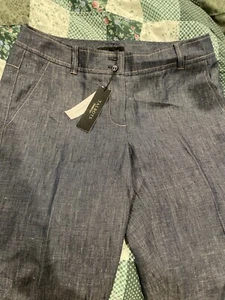 Women's Talbots Signature Sits Slightly Below The Waist White Pants Size 4 - Picture 1 of 6