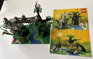 LEGO 6071 Castle Forestmen's Crossing Complete Set w/ Instructions EUC Vintage - Picture 1 of 24