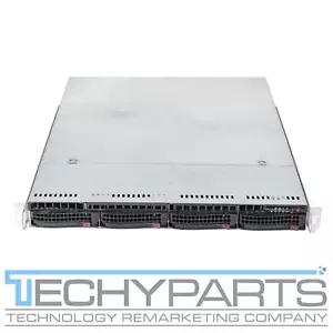 SUPERMICRO CSE-815TQ-563UB X9SPU-F Intel Xeon E3-1220v2 3.3 GHZ 16GB 1U Server - Picture 1 of 2