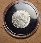 2023 Mexico 50 Centavos Coin Monedas Aztec Calendar Acrylic Case Included