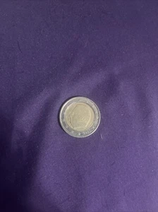 Rare ERROR coin - 2 euro with king Albert II, stars decentered - Picture 1 of 2