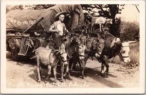c1940s COLORADO Real Photo RPPC Postcard "Orville Ewing - Pritchett, Colo." - Picture 1 of 2