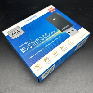 Linksys Max-Stream AC600 MU-MIMO WLAN Adapter - WUSB6100M - Bild 1 von 3
