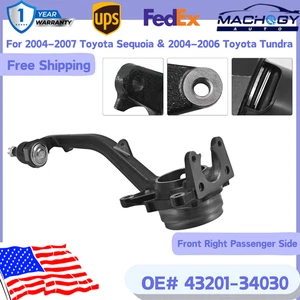 43201-34030 For Toyota Sequoia Tundra Front Right Passenger Steering Knuckle Sub - Picture 1 of 15