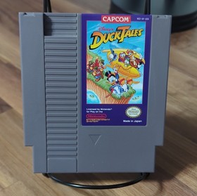 DuckTales (Nintendo NES, Capcom) cartuccia gioco serie NTSC-U/C DuckTales