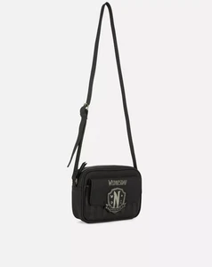 Borsa fotocamera a tracolla Primark Wednesday Addams nuova merce con licenza donna ragazza - Foto 1 di 8