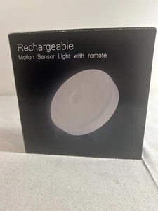 Rechargeable Motion Sensor Ceiling Light With Remote Wireless Ceiling - Picture 1 of 5
