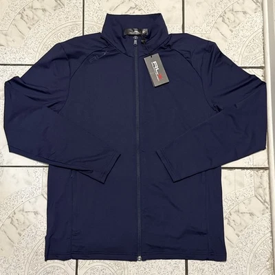 New RLX Ralph Lauren Lightweight Mesh French Navy Golf Jacket Men’s Size Small - Image 1 of 4