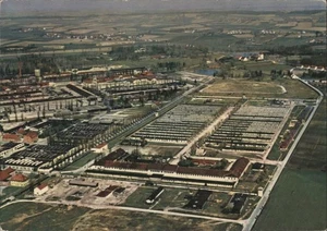 Germany Aerial View Former Dachau Concentration Camp Original Vintage Postcard - Bild 1 von 2
