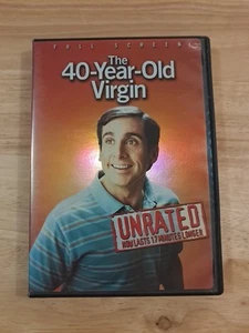 The 40 Year Old Virgin DVD Unrated Full Screen Steve Carell - Picture 1 of 3