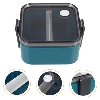  Container per la colazione in plastica per il pranzo di plastica per la - Immagine 1 di 4