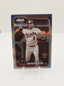 Gunnar Henderson 2024 Topps Chrome Sepia Refractor Rookie Cup #36 Orioles - Bild 1 von 3