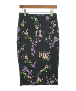 PINKO Knee-length Skirts BlackxPurplexGreenetc.(Flower Pattern) 2200609524671 - Picture 1 of 6