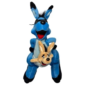 Raro 1998 Cool Blue & Lil Oaty Peluche Malta-O-Meal Cereal Promo Juguete De Colección Animal - Imagen 1 de 7