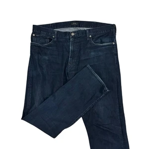 Polo Ralph Lauren Hampton Relaxed Straight Jeans Mens 38X34 Blue Denim - Foto 1 di 11