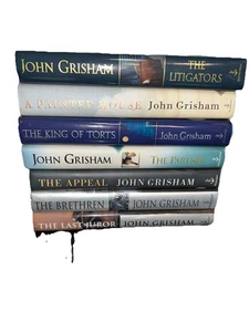 Lot Of 7 First 1st Edition Ed. John Grisham Hardcover Books Vg - Picture 1 of 4