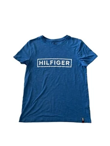 Tommy Hilfiger T Shirt Slim Fit Blue Men’s Size XS Good Condition - Picture 1 of 14