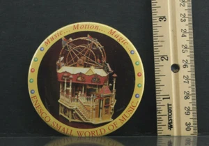 "Music Motion Magic Enesco Small World of Music" Ferris Pin Button - gebraucht B321 - Bild 1 von 2