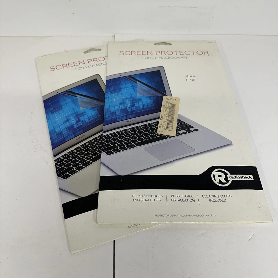 2 - RadioShack Screen Protector for 11" Macbook Air Laptop New Sealed - Image 1 of 1