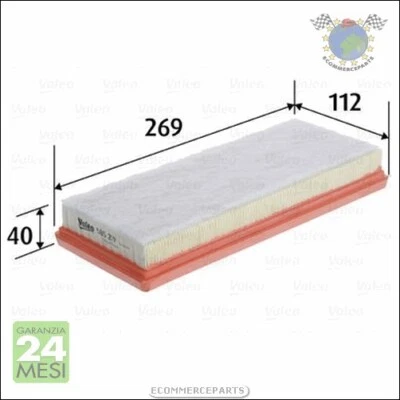 Filtro aria Valeo per SMART CITY-COUPE FORTWO CABRIO - Immagine 1 di 4