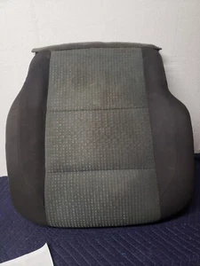 Fits 2005 - 2007 Nissan Titan Front Passenger Bottom Black/Gray Cloth Seat Cover - Picture 1 of 6