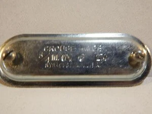 NEW Crouse Hinds 270 Conduit Body Cover 3/4" (GH105) - Picture 1 of 4