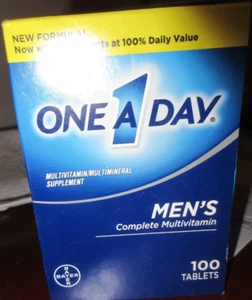 One a Day Men's Complete Multivitamin, 100 Tablets. Exp 09/2025 - Picture 1 of 1