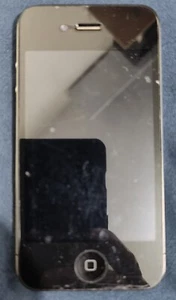 🌻Apple iPhone 4 MC603B/A 16GB Black Unlocked Network Home Button not working ! - Zdjęcie 1 z 6